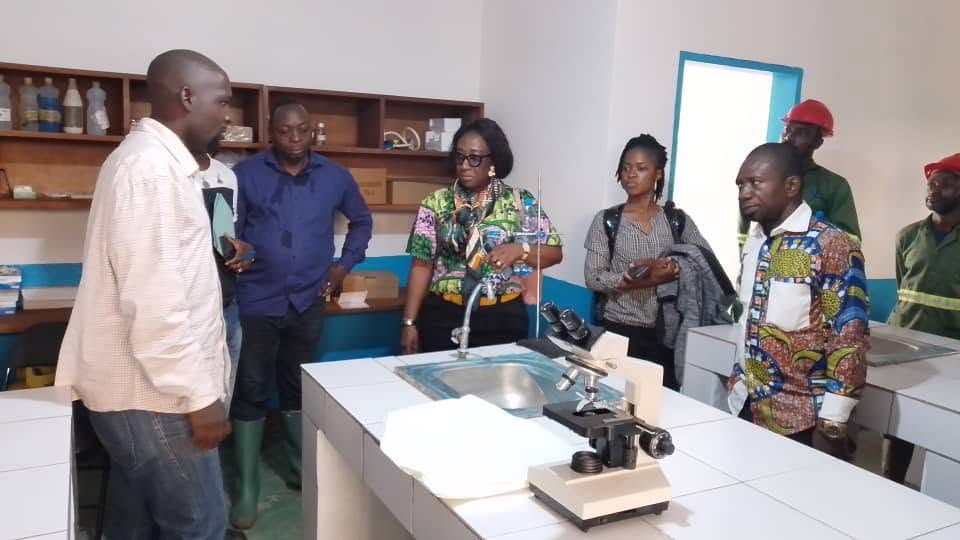Visite du laboratoire